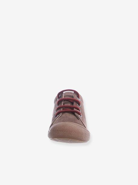 Boots for Baby Boys, Cocoon Velours by NATURINO®, Designed for First Steps Beige 