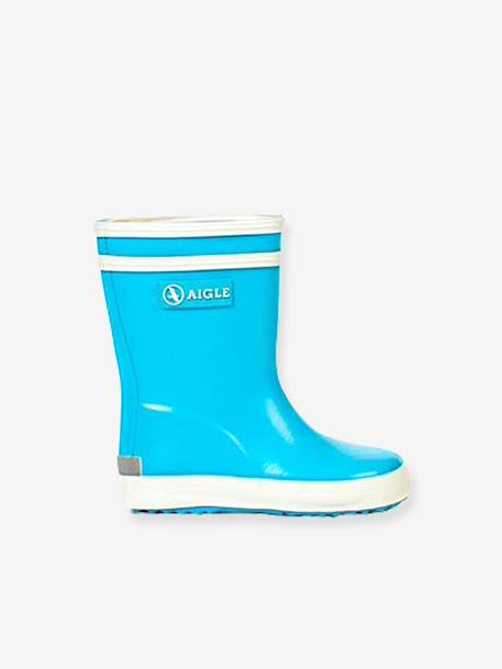 Wellies for Baby Boys, Baby Flac by AIGLE® Dark Blue+Light Blue 