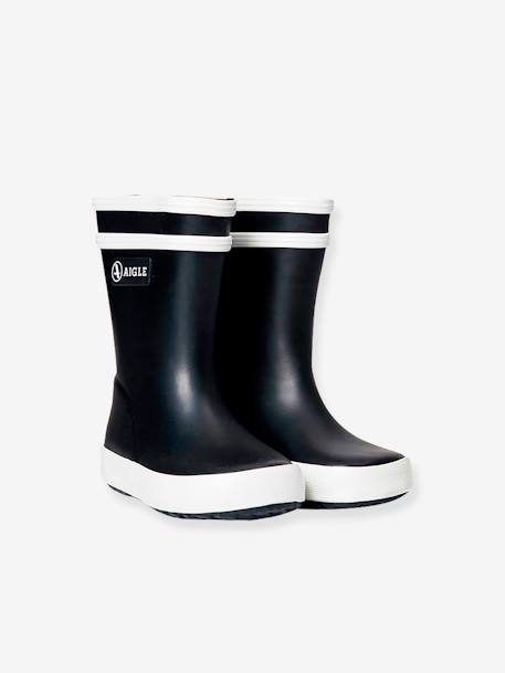 Wellies for Baby Boys, Baby Flac by AIGLE® Dark Blue+Light Blue 