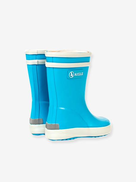 Wellies for Baby Boys, Baby Flac by AIGLE® Dark Blue+Light Blue 