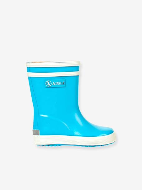 Wellies for Baby Boys, Baby Flac by AIGLE® Dark Blue+Light Blue 