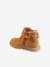 Leather Boots with Elastic, for Baby Girls black+Camel+navy blue 