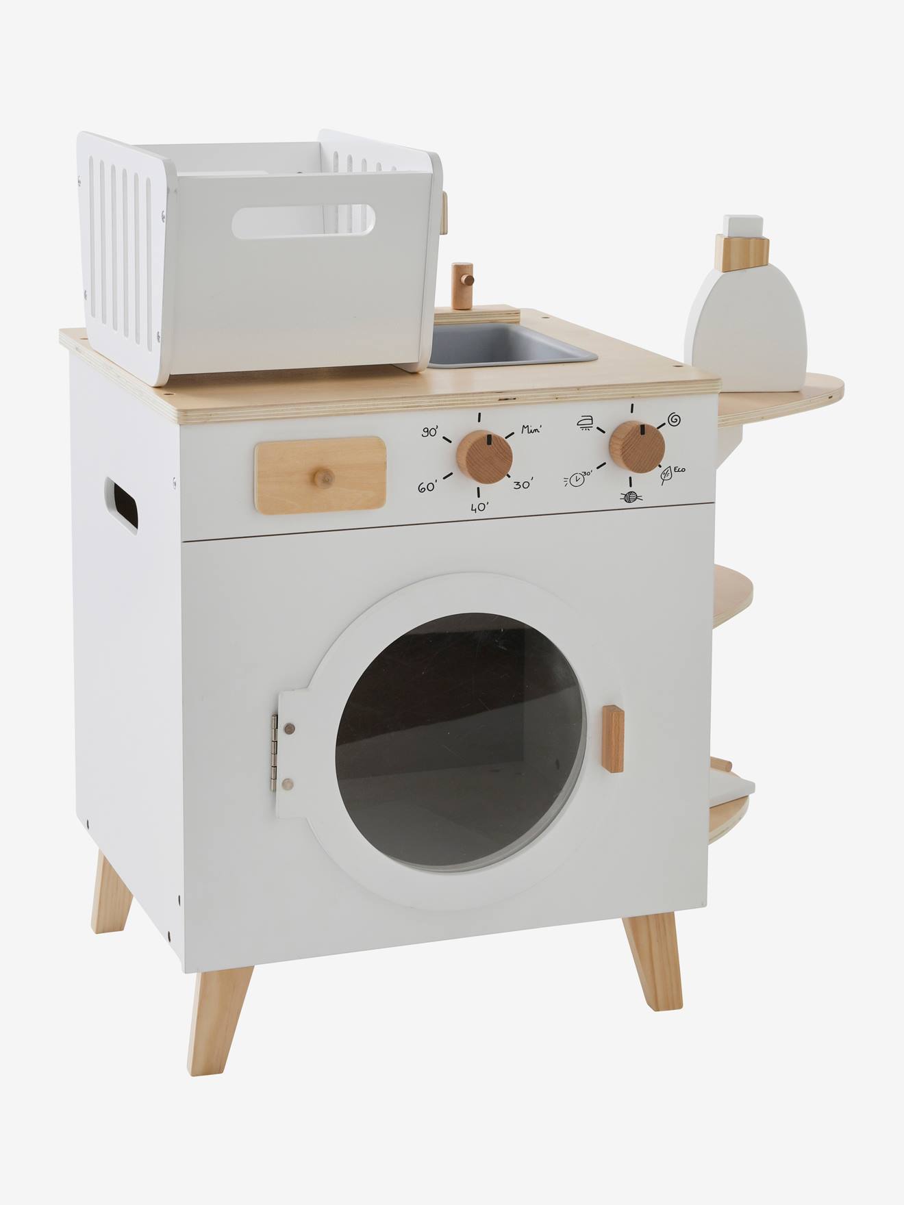 Wooden kids sales washing machine