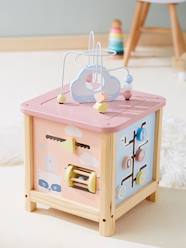 Toys-Baby & Pre-School Toys-Big Wooden Activity Cube - FSC® Certified