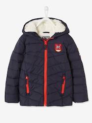 Boys-Ski Jacket with Hood & Sherpa Lining for Boys