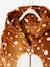 Plush-effect Reindeer Onesie for Girls Brown/Print 