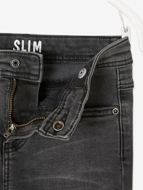 MEDIUM Hip, MorphologiK Slim Leg Waterless Jeans, for Boys Dark Blue+Dark Grey+Denim Blue+double stone 