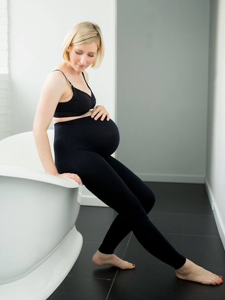 Maternity Support Leggings in Stretch Shape Memory Fabric by
