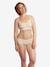 Maternity & Nursing Bra with Shape Memory, by CARRIWELL Beige+Black 