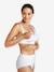 Maternity & Nursing Special Seamless Bra, GelWire® by CARRIWELL Black+White 