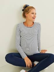 Maternity-T-shirts & Tops-Long-Sleeved Maternity Top