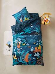 Bedding & Decor-Child's Bedding-Duvet Covers-Children's Duvet Cover + Pillowcase Set, JUNGLE NIGHT