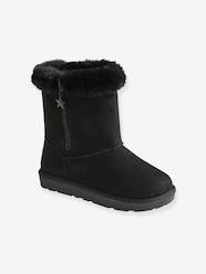 Shoes-Girls Footwear-Ankle Boots-Girls' Boots with Fur