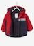 Colourblock Padded Jacket for Baby Boys Dark Red 