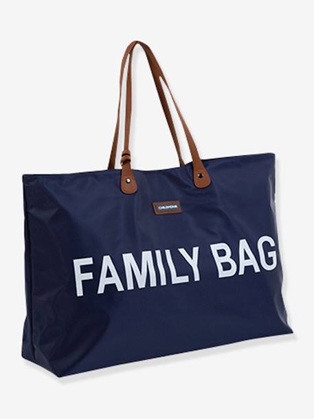 Changing Bag, Family Bag by CHILDHOME Black+Dark Blue+GREEN LIGHT SOLID WITH DESIGN 