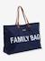 Changing Bag, Family Bag by CHILDHOME Black+Dark Blue+GREEN LIGHT SOLID WITH DESIGN 