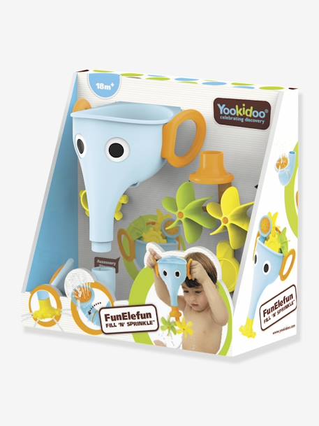 Bath Time Elephant by YOOKIDOO Light Blue 