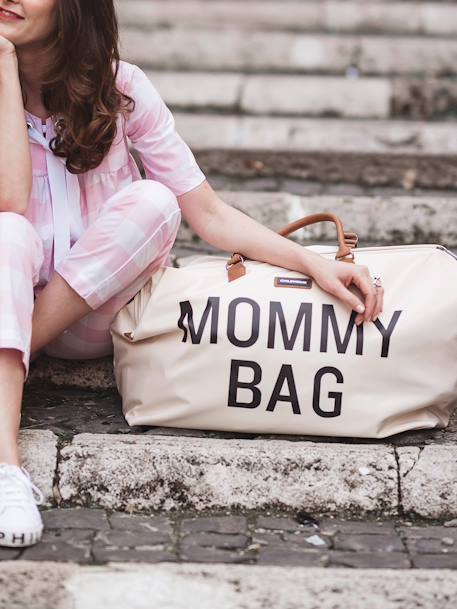 Big Changing Mommy Bag by CHILDHOME Black+White 