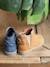 Leather Boots with Elastic, for Baby Girls black+Camel+navy blue 