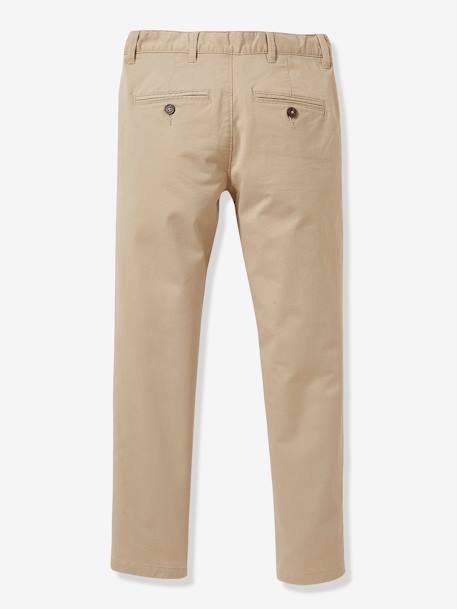 Boy's chinos Beige+Khaki 