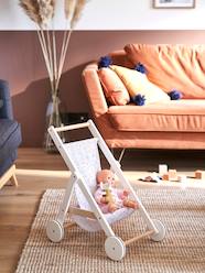 Toys-Dolls & Soft Dolls-Wooden Pushchair for Dolls - Wood FSC® Certified