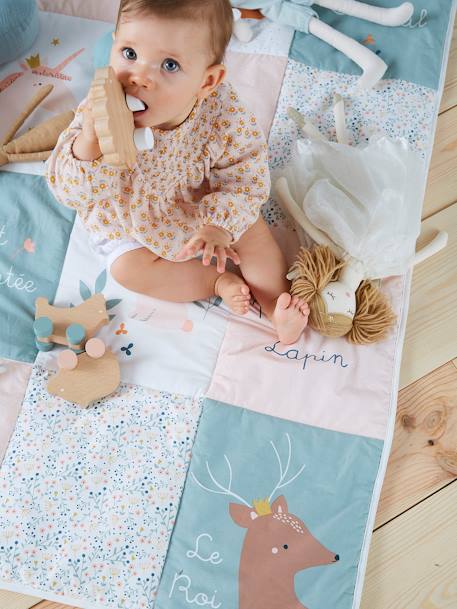 Activity Mat, FORET ENCHANTEE Light Pink 