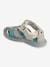 Boys Leather Sandals, Designed For Autonomy Grey 