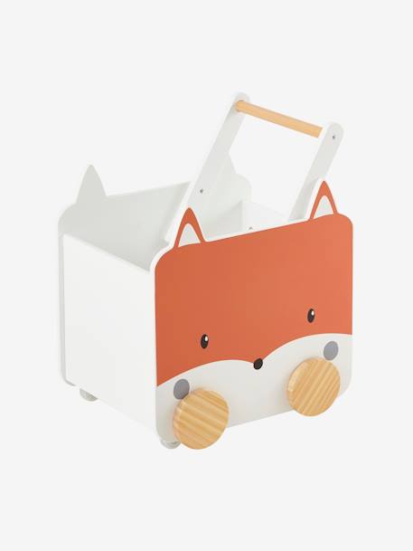 Box on Wheel, Fox White 