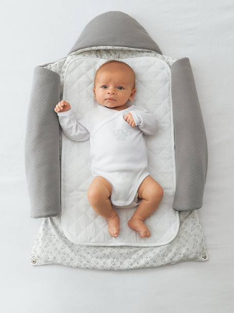 2-in-1 Adaptable Baby Nest Grey 