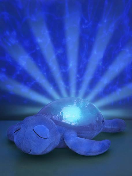 Cloud B Tranquil Nursery Sea Turtle Aqua Night Light & Ocean Sounds Works