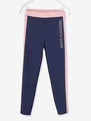 Girls-Leggings-Sports Leggings with Stripe Down the Sides, for Girls