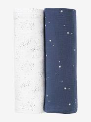 Nursery-Swaddles-Pack of 2 Swaddle Cloths