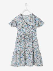 Girls-Dresses-Envelope-Type Printed Dress, for Girls