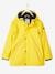 Sailing Raincoat with Hood & Lining for Boys Yellow/Print 