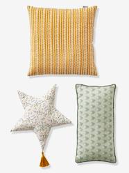 Bedding & Decor-Decoration-Set of 3 assorted cushions