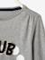 Long Sleeve Top with Fancy Details, 'Club de Sirènes' for Girls Light Grey 