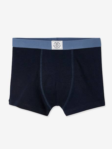 Pack of 5 Boxers for Boys Blue 