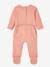 Pack of 2 Sleepsuits in Organic Cotton, for Newborns Light Pink 