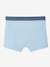 Pack of 5 Boxers for Boys Blue 