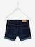 Denim Shorts with Turn-Ups, for Girls BLUE DARK WASCHED+Dark Blue 