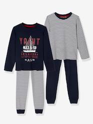 Boys-Pack of 2 Boat Pyjamas