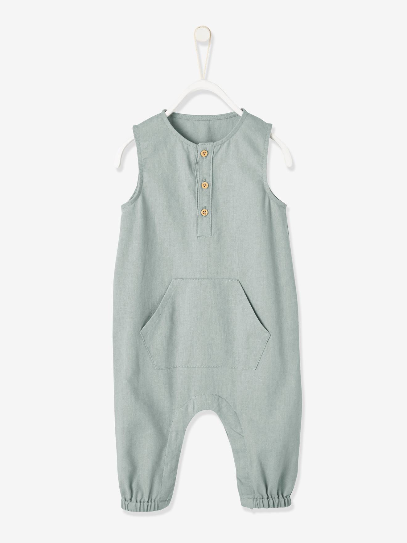 Sleeveless romper hot sale baby boy