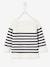 Sailor-Type Jumper for Babies White Stripes 