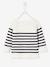 Sailor-Type Jumper for Babies BROWN MEDIUM STRIPED+Dark Blue Stripes+White Stripes 