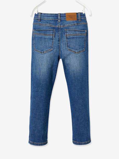 Loose-Fit Baggy Jeans, for Boys Denim Blue 