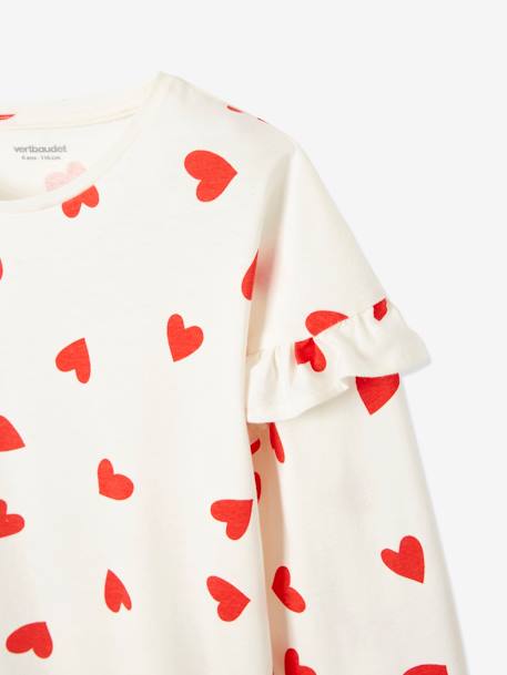 Pack of 2 Hearts Pyjamas White 