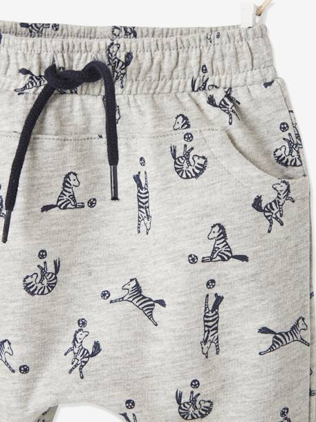 Fleece Trousers for Baby Boys Light Grey 