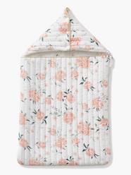 -Baby Nest in Cotton Gauze, EAU DE ROSE Theme