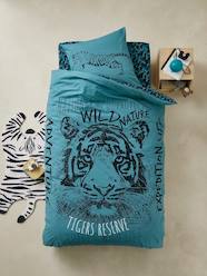 Bedding & Decor-Child's Bedding-Children's Duvet Cover + Pillowcase Set, TIGER Theme