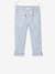 Trousers, Convert into Cropped Trousers, in Lightweight Fabric, for Boys Light Blue+marl beige 